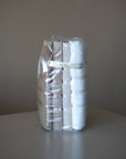 LOT DE 4 SERVIETTES 50X90CM NUANCE BEIGE