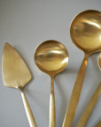 KARACA SET D USTENSILES ORION MAT GOLD 7 PIECES - ALINDA HOME