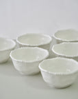 LOT DE 6 SNACK BOWL PERLE MIDDLE