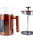 KARACA BOROSILICATE GLASS COPPER FRENCH PRESS 1000ML
