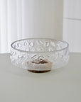 SALADIER EN VERRE ACACIA DIA 26 CM
