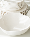 SERVICE DE TABLE CERMICO WHITE | 27 PIECES | 6 PERSONNES