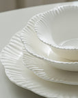 BRICARD SERVICE DE TABLE BERNIS BLANC | 25 PIECES | 6 PERSONNES