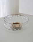 SALADIER EN VERRE ACACIA DIA 21.5CM