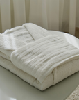 VERA VIOLET WHITE BATHROBE SET