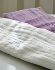 VERA VIOLET WHITE BATHROBE SET