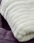VERA VIOLET WHITE BATHROBE SET