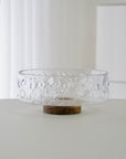 SALADIER EN VERRE ACACIA DIA 26 CM