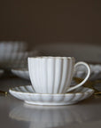 BRICARD SERVICE A ESPRESSO PARIS 4 PIECES 2 PERSONNES