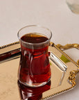 KARACA LOT DE 6 VERRE A THE HEYBELI - ALINDA HOME