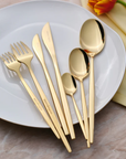 KARACA ENSEMBLE DE MENAGERE ELEGANCE CAMILLE SHINY GOLD 84 PIECES