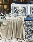 KARACA PARURE DE LIT PAVO BLUE | 6 PIECES