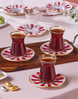 KARACA SERVICE A THE BURSA | 12 PIECES | 6 PERSONNES