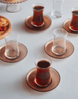 KARACA SERVICE A THE JULIET MOCHA MOUSSE | 170ML | 12 PIECES | 6 PERSONNES