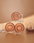 KARACA SERVICE A THE JULIET MOCHA MOUSSE | 170ML | 12 PIECES | 6 PERSONNES
