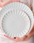 KARACA SERVICE DE TABLE UMBRELLA WHITE | 53 PIECES | 12 PERSONNES
