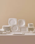 KARACA SERVICE DE TABLE FINE PEARL HELEN | 58 PIECES | 12 PERSONNES