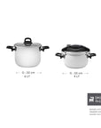 KARACA AUTOCUISEUR PERFECT GREY 4+6LITRES