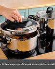 KARACA AUTOCUISEUR PERFECT GREY 4+6LITRES