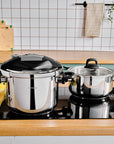 KARACA AUTOCUISEUR PERFECT GREY 4+6LITRES