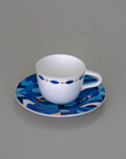 KARACA FINE PEARL AZUR 12 PIECE COFFEE SET FOR 6 PEOPLE
