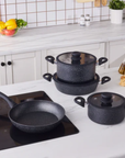 KARACA BATTERIE DE CUISINE NEBULA | 7 PIECES