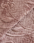 KARACA ENSEMBLE DE COUVRE LIT VIEUX ROSE | 230X240CM | 3 PIECES