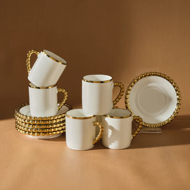 KARACA SERVICE A CAFE BONCUK 80ML 12 PIECES 6 PERSONNES