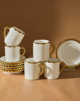 KARACA SERVICE A CAFE BONCUK 80ML 12 PIECES 6 PERSONNES