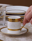 KARACA SERVICE A CAFE ROYAL BONE CHARLOTTE | 90ML | 12PIECES | 6PERSONNES