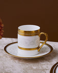 KARACA SERVICE A CAFE ROYAL BONE CHARLOTTE | 90ML | 12PIECES | 6PERSONNES