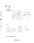 KARACA SERVICE A CAFE SWAN 90ML 12 PIECES 6 PERSONNES
