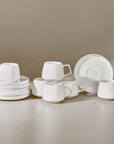 KARACA SERVICE A CAFE SATURN | 90ML | 12 PIECES | 6 PERSONNES