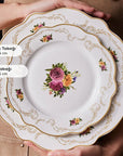 KARACA ANTIQUE DINNERWARE SET | 24 PIECES | 6 PERSONS