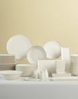KARACA SERVICE DE TABLE NEW BONE DONATELLA 70 PIECES 12 PERSONNES