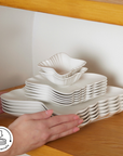 KARACA SERVICE A BRUNCH BONE PIERIS | 34PIECES | 6PERSONNES