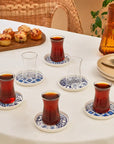 KARACA SERVICE A THE PORTELLA 12PIECES 6PERSONNES