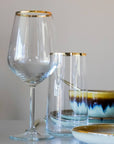 KARACA ORLANDO 25 PIECE GLASS SET FOR 12 PEOPLE