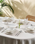 KARACA SERVICE DE TABLE JAMIE WHITE 52PIECES 12 PERSONNES