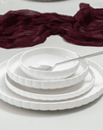 KARACA BONE PUMPKIN DINNERWARE SET | 24 PIECES | 6 PERSONS