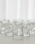 PACK OF 6 ARTIC WAVE SHOT GLASSES 60ML