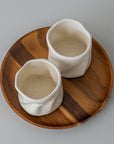 LOT DE 2 MUG WAVE CREME | 350ML