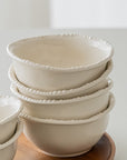 COUPELLES APERITIFS PEARLS CREME | 11.6CM | 6 PIECES