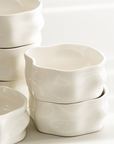 LOT DE 6 COUPELLES/SNACK BOWL NORDIC BLANCHE 12CM | 310ML