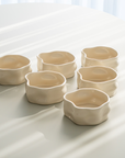 LOT DE 6 COUPELLES/SNACK BOWL NORDIC CREME 12CM | 310ML