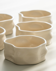 LOT DE 6 COUPELLES/SNACK BOWL NORDIC CREME 12CM | 310ML