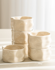 LOT DE 6 COUPELLES/SNACK BOWL NORDIC CREME 9.5CM | 210ML