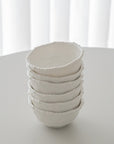 LOT DE 6 SNACK BOWLS PEARLY MIDDLE