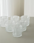 LOT DE 6 VERRES FROZEN WAVE | 200ML