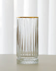 PASABAHCE ELYSIA GOLD GLASS SET 280ML